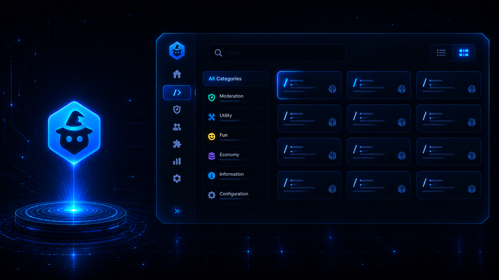 ArcanixBot commands interface